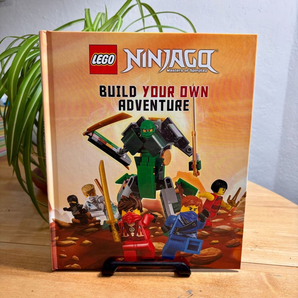 LEGO Ninjago Build‎ Your Own Adventure by DK  Ages 6-9 Interactive BOOK ONLY